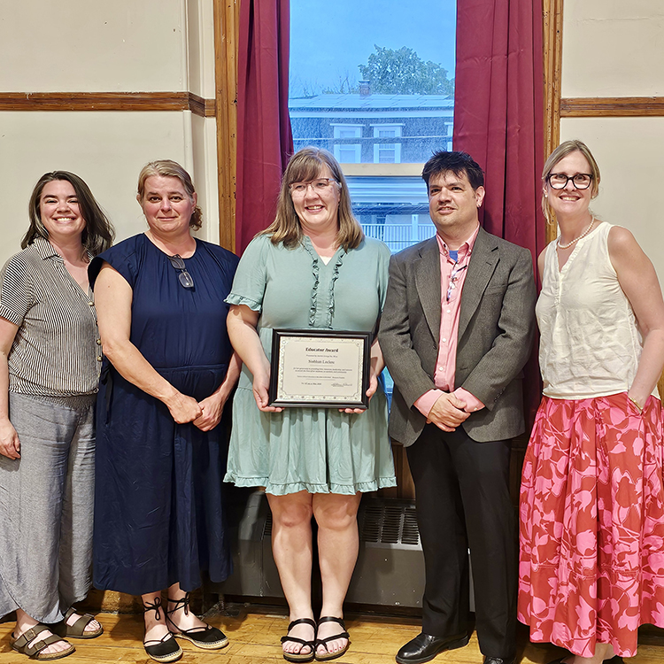 Leclerc and fellow teachers
